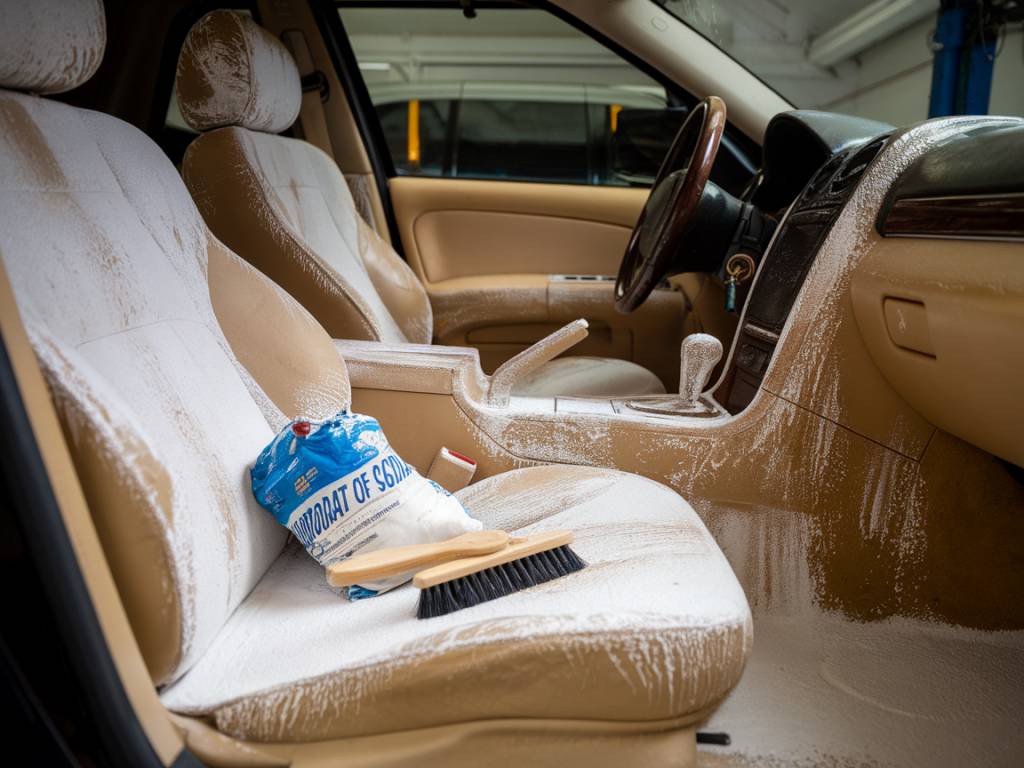 Astuces secrètes pour une voiture sans odeur grâce au bicarbonate