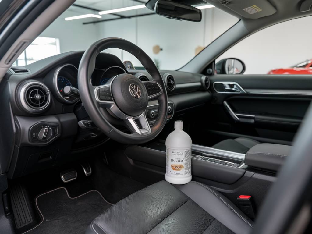 Comment entretenir l’intérieure de votre voiture avec du vinaigre blanc