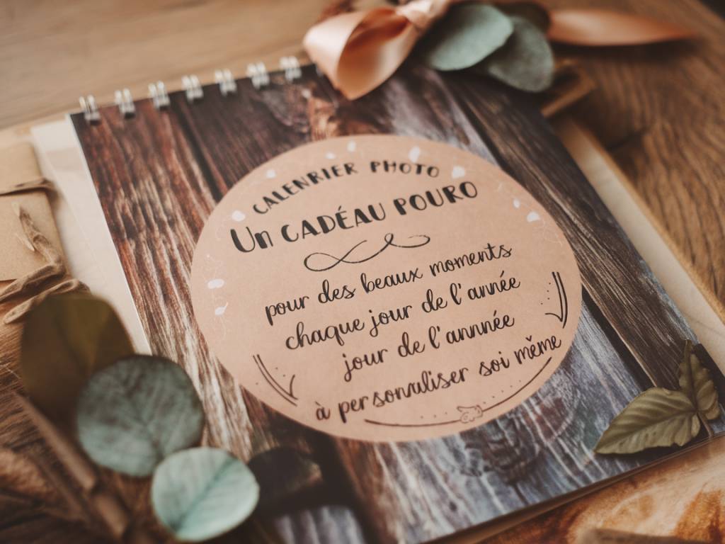 Calendrier photo : un cadeau pour des beaux moments chaque jour de l'année à personnaliser soi-même