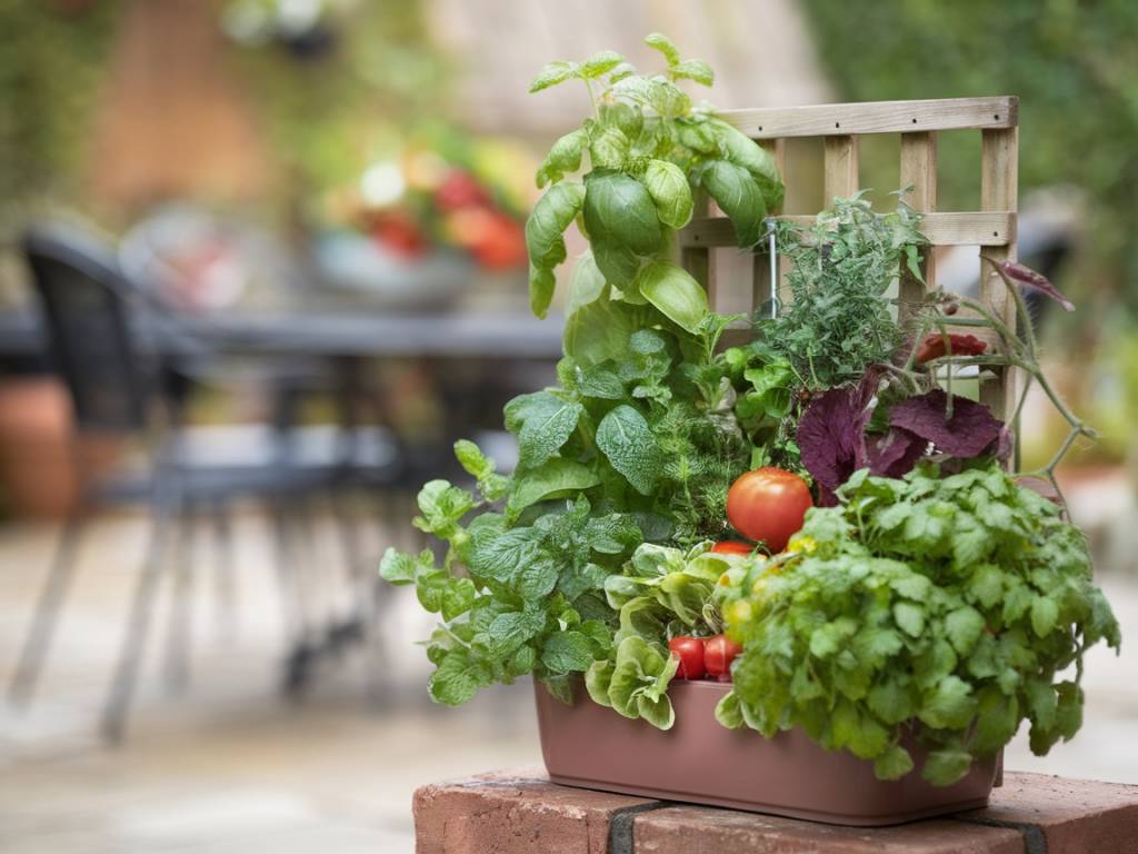 Créer un mini potager vertical pour les petits espaces : astuces et conseils.