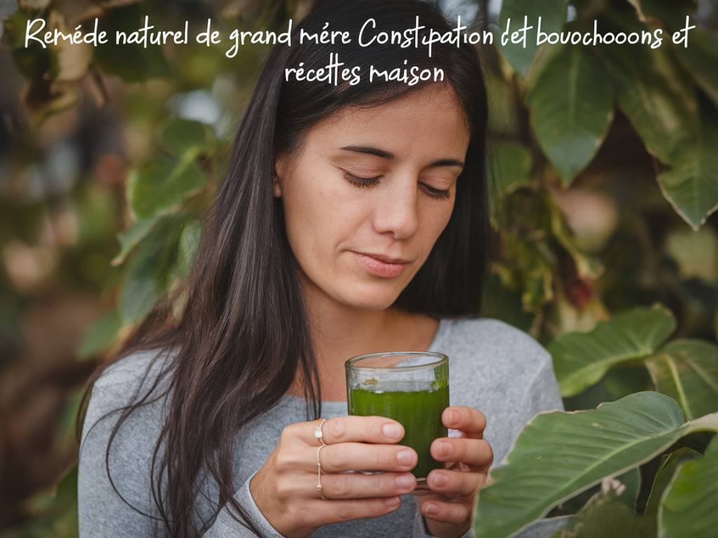 Remède naturel de grand-mère : constipation, bouchons et recettes maison