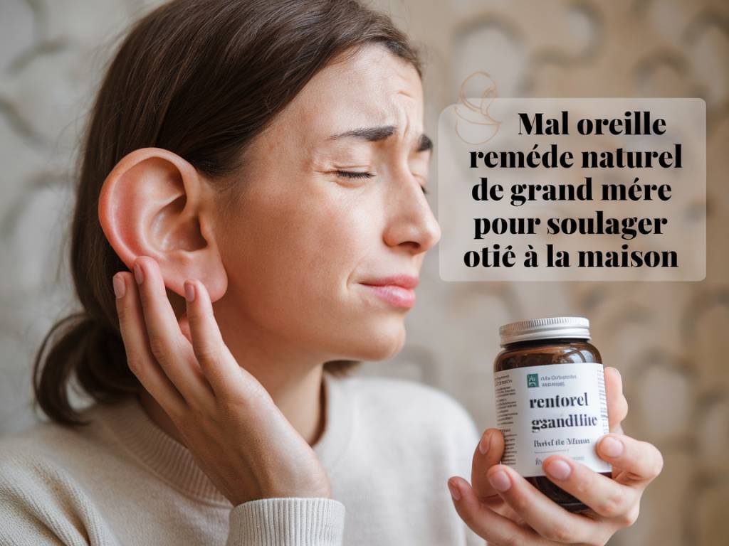 Mal oreille : remède naturel de grand-mère pour soulager otite à la maison