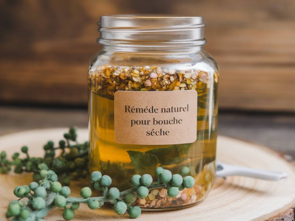 Remède naturel pour bouche sèche : secrets de grand-mère et plantes maison