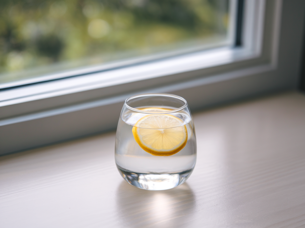 Boire un verre d’eau tiède citronnée au réveil : un réflexe simple mais efficace
