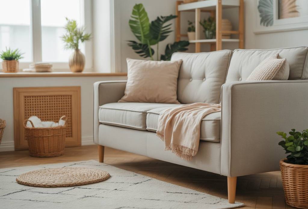 Comment nettoyer un canapé en tissu avec des produits naturels : astuces de grand-mère pour enlever taches et mauvaises odeurs