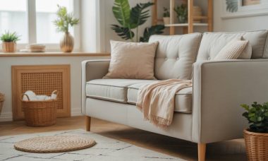 Comment nettoyer un canapé en tissu avec des produits naturels : astuces de grand-mère pour enlever taches et mauvaises odeurs