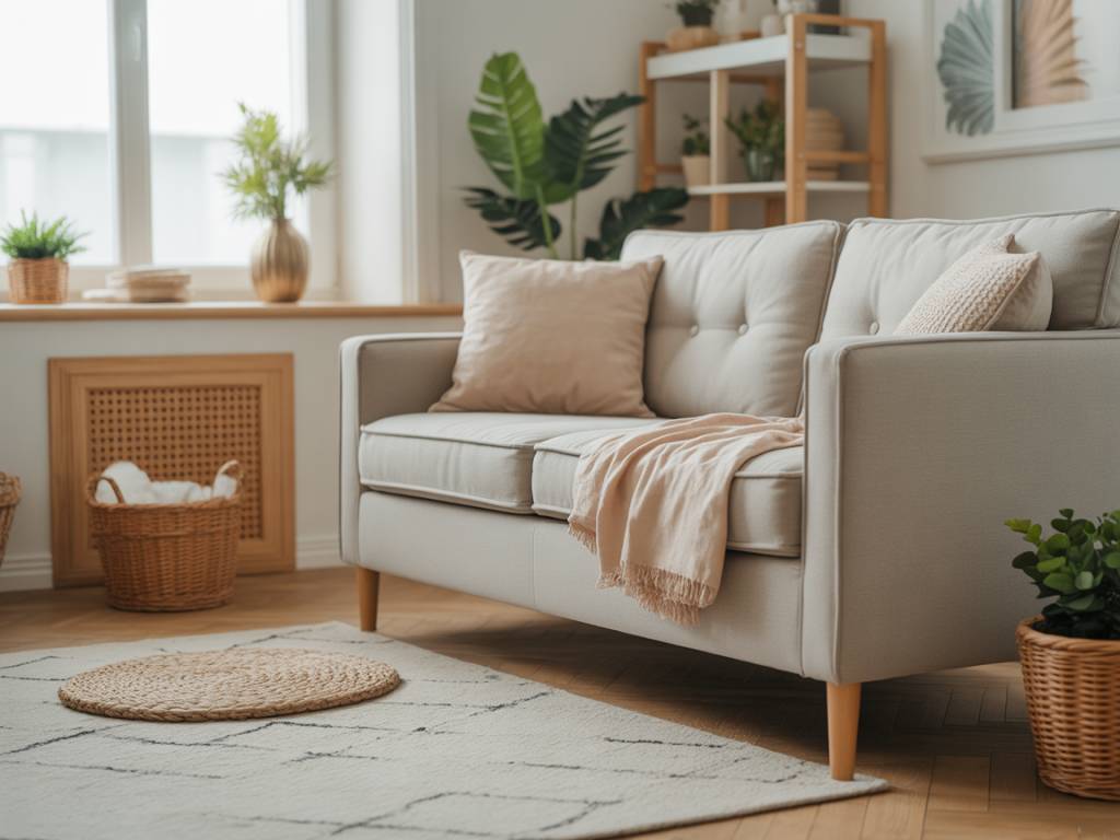 Comment nettoyer un canapé en tissu avec des produits naturels : astuces de grand-mère pour enlever taches et mauvaises odeurs