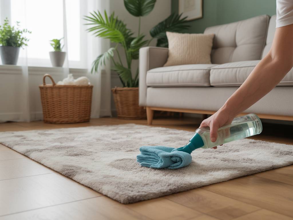 Comment nettoyer un tapis en profondeur avec des produits naturels : astuces de grand-mère pour éliminer taches et mauvaises odeurs