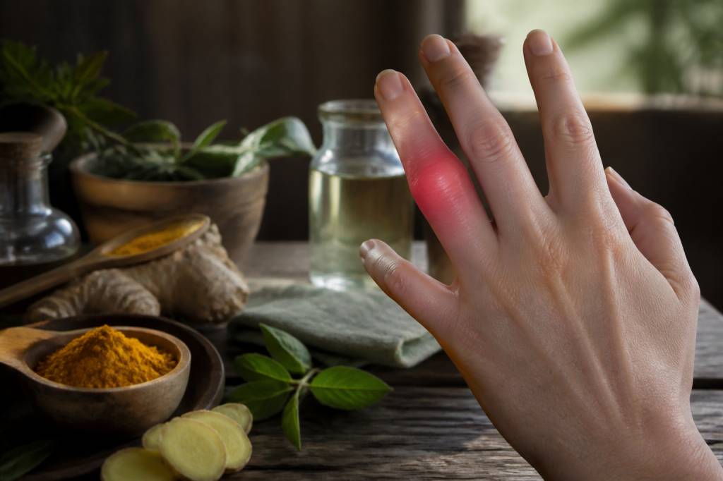 Doigt rouge gonflé : causes et remèdes naturels pour soulager la douleur