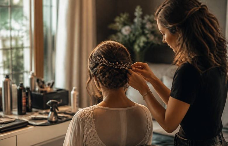Coiffeur à domicile pour mariage : la solution pratique pour une coiffure parfaite