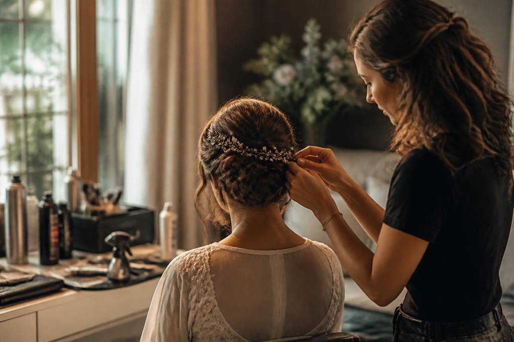 Coiffeur à domicile pour mariage : la solution pratique pour une coiffure parfaite