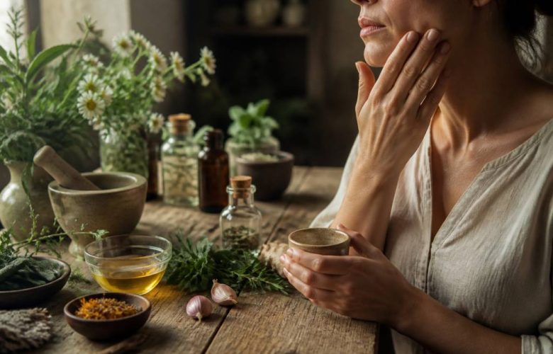 Gencives douloureuses : remèdes de grand-mère