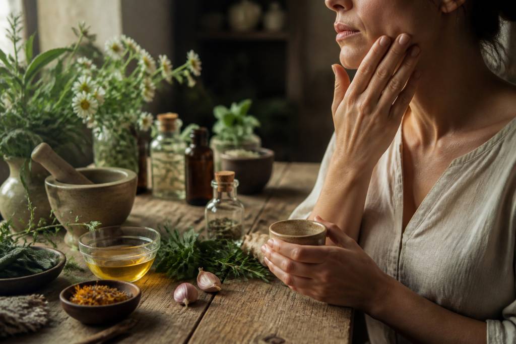 Gencives douloureuses : remèdes de grand-mère