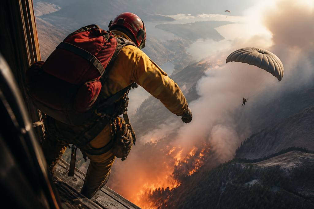 Pompiers parachutistes : rôle, formation et missions