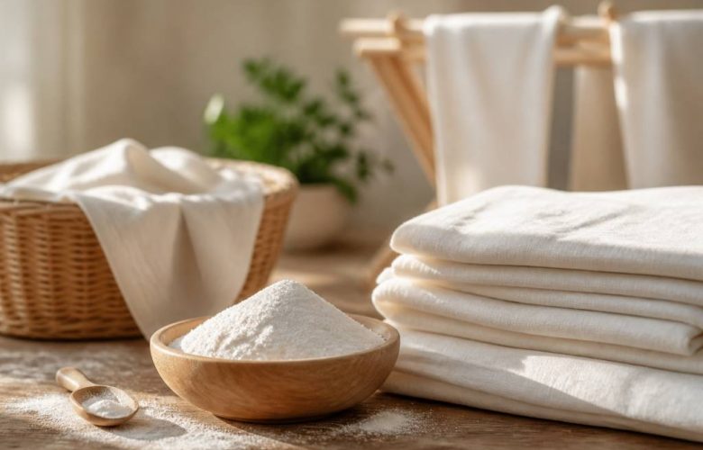 Blanc de meudon pour le linge : l’astuce naturelle et économique