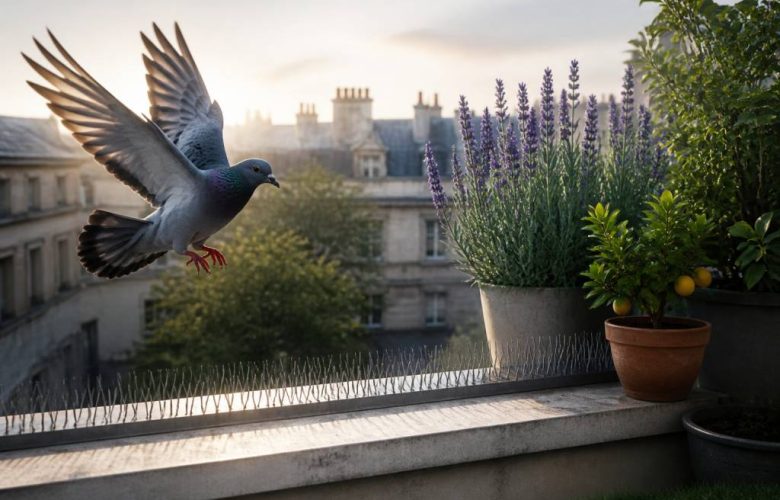 Comment faire fuir des pigeons naturellement et durablement