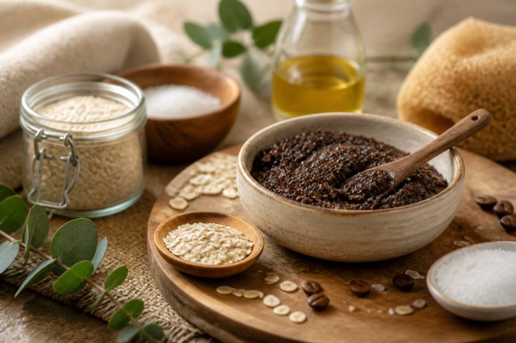 Exfoliant maison corps : recettes naturelles, faciles et économiques