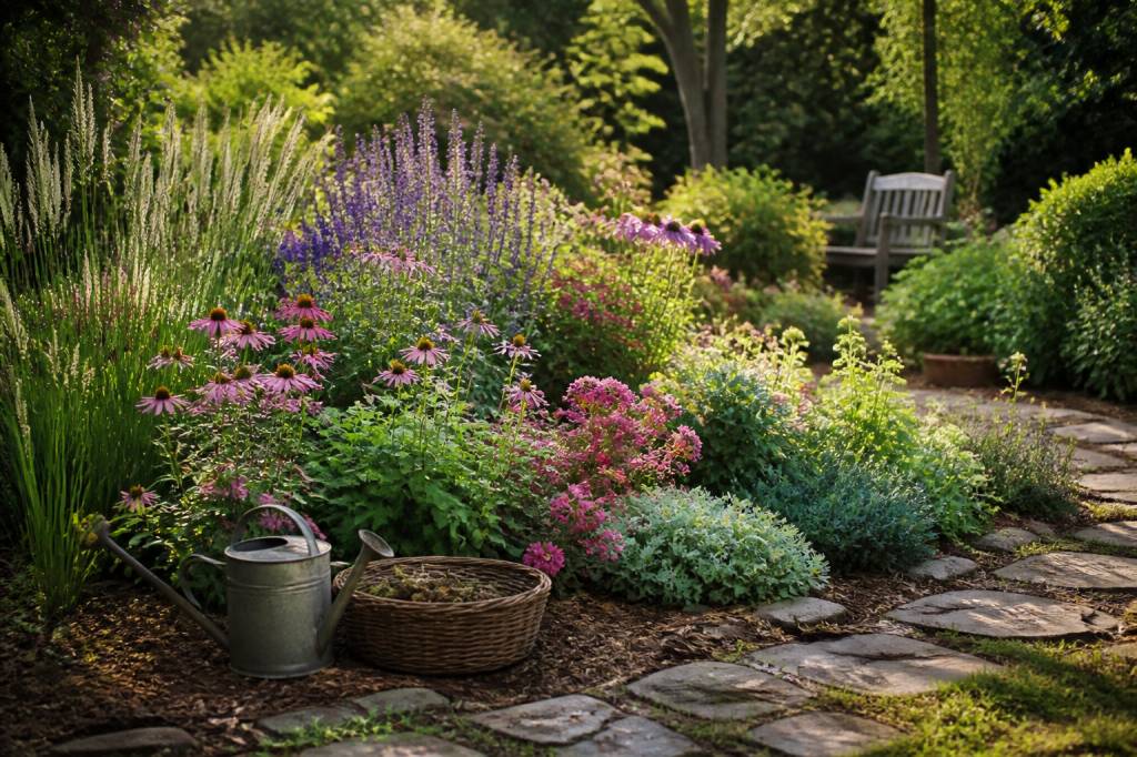 Entretien des massifs : les astuces naturelles pour un jardin fleuri et facile à entretenir