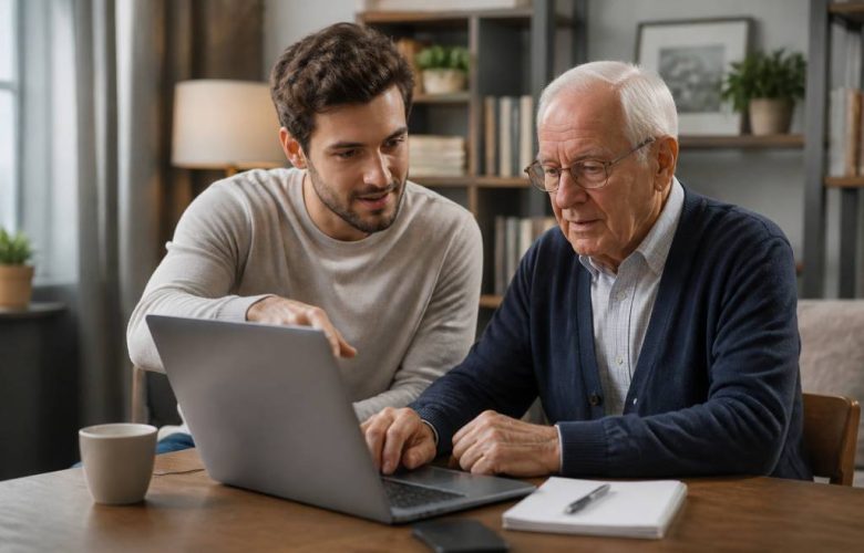Aide informatique senior à domicile : des solutions simples pour rester autonome