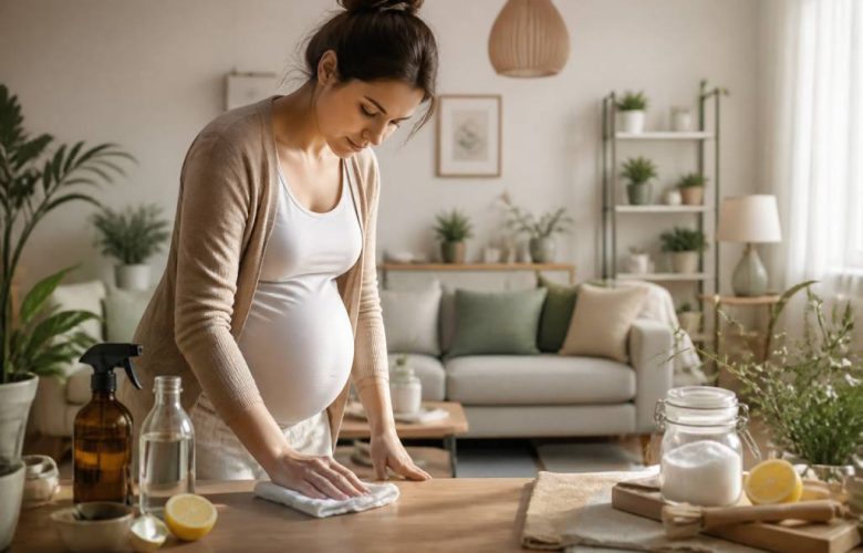 Aide ménagère pour femme enceinte : les astuces naturelles pour un intérieur propre sans effort