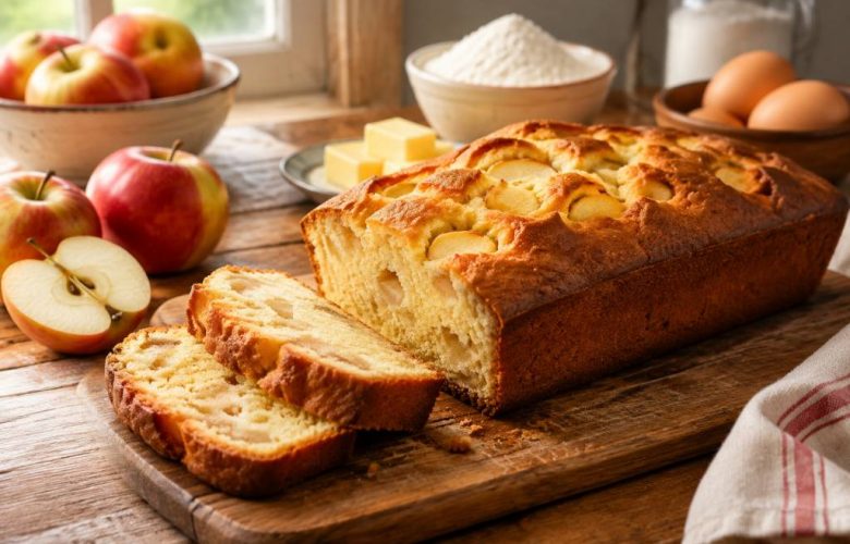 4 quart aux pommes : la recette facile et moelleuse de grand-mère