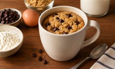 A mug cookie : la recette maison rapide et économique au micro-ondes