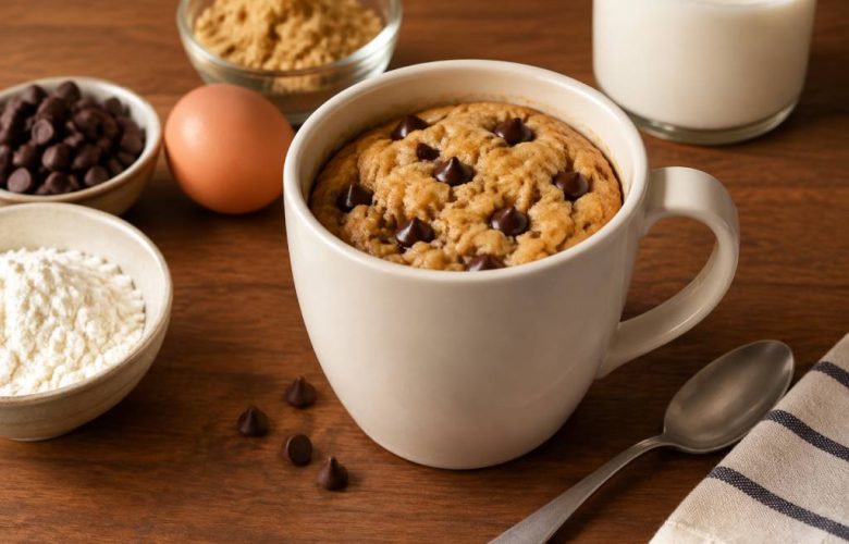 A mug cookie : la recette maison rapide et économique au micro-ondes