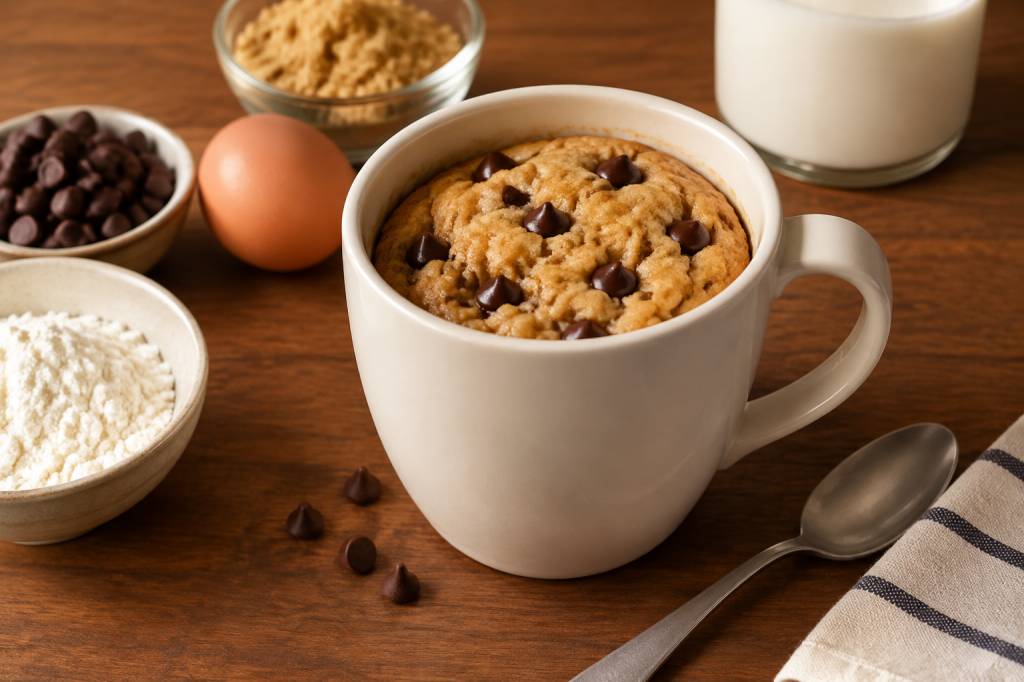 A mug cookie : la recette maison rapide et économique au micro-ondes
