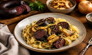 Quel accompagnement pour le boudin noir avec des pâtes ?