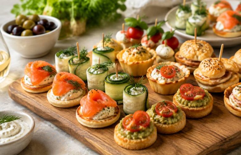 10 assortiments de canapés salés très facile : des idées simples et gourmandes