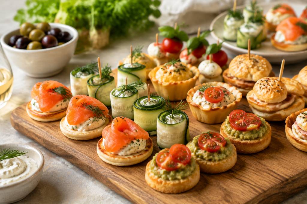 10 assortiments de canapés salés très facile : des idées simples et gourmandes