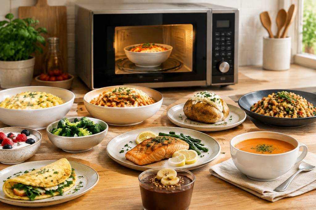 15 recettes au micro-ondes rapides et faciles à préparer chez soi