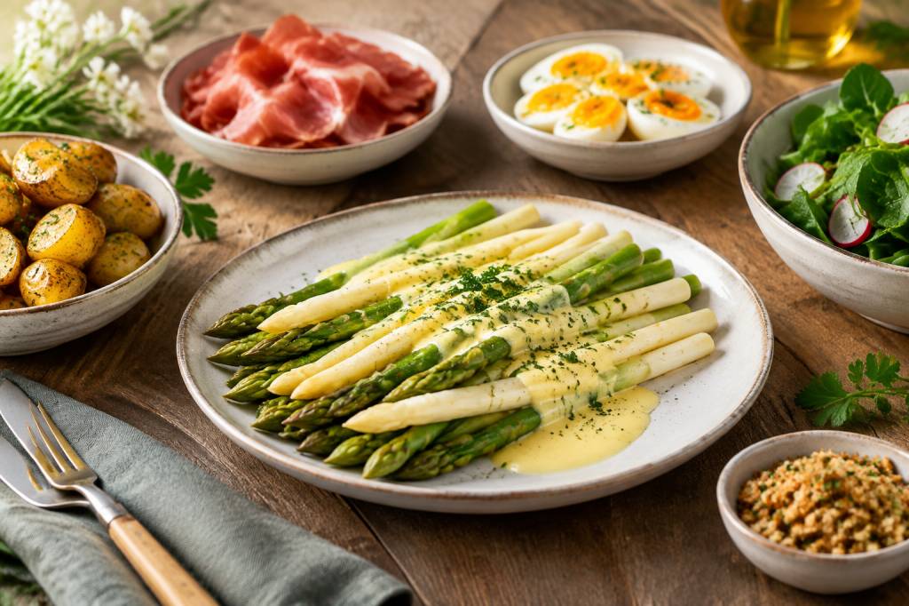 Quel accompagnement pour les asperges ? 5 idées faciles et gourmandes