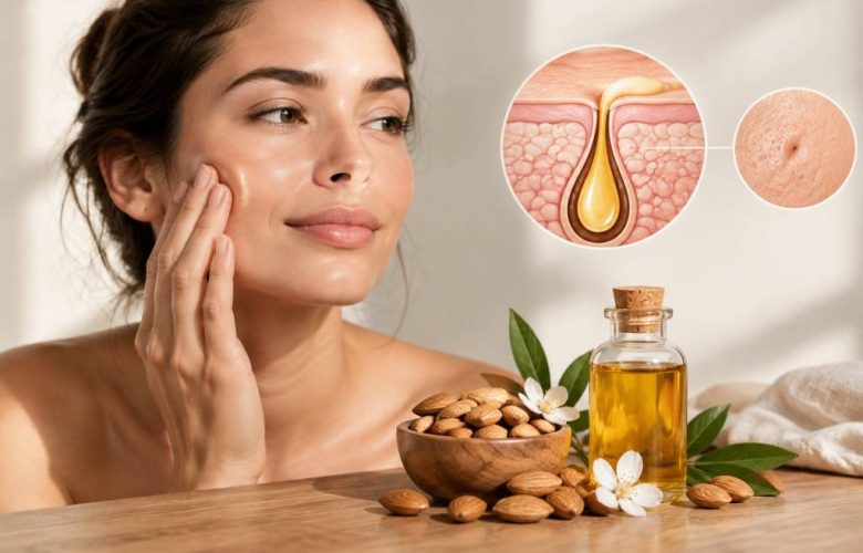 L’huile d’amande douce est-elle comédogène ? Voici ce qu’il faut savoir avant de l’utiliser sur le visage