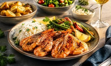 Quel accompagnement avec des gambas pour un repas savoureux ?