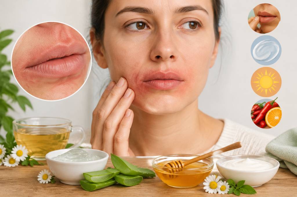 Rougeur autour de la bouche : causes et astuces naturelles pour l’apaiser