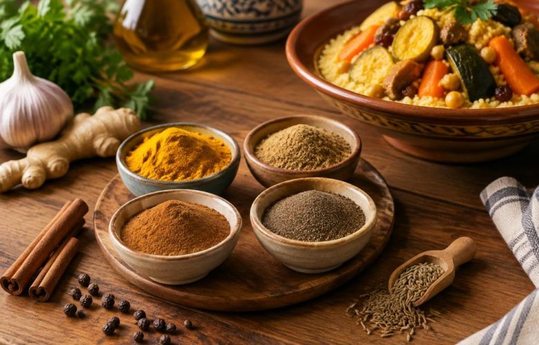 4 épices pour couscous : le mélange maison facile à préparer